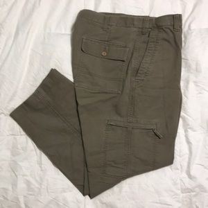 34x30 Dockers Grey-Green Cargo Pants